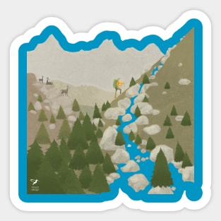 Freedom - Hiking Sticker